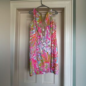 Lilly Pulitzer White and Pink Dress